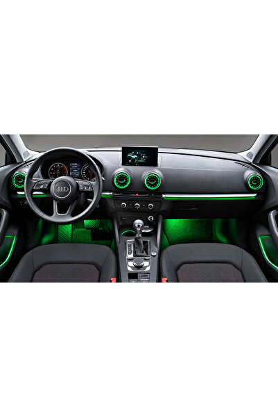 AksoyTuning Audi A3 2016-2018 Uyumlu İç Ambiyans Aydınlatma Trimli