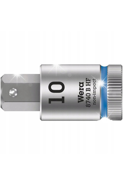 wera 10 capete hexagonale plus 3/8 inch Zyklop 8740 B HF 05003043001 cheie imbus