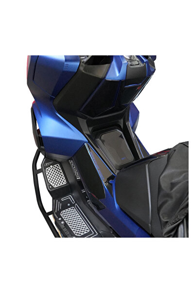 GP KOMPOZİT Honda ADV 350 2023-2026 Uyumlu Yeni Seri Tank Pad Seti Karbon-Mavi