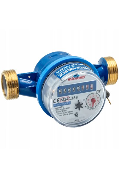 DIAMOND CONTOR DE APĂ RECE DN20 3/4 4,0 m³ ZW ANTIMAGNETIC, omologat 2030