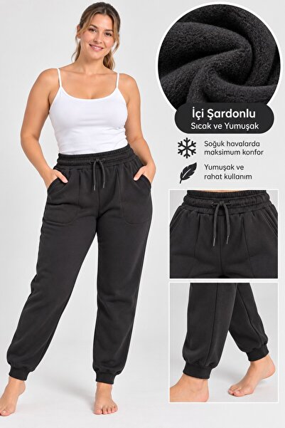Alize Moda Γυναικεία Πιτζάμα με Μονό Παντελόνι, Χειμερινή, με Τσέπες και Μανσ...