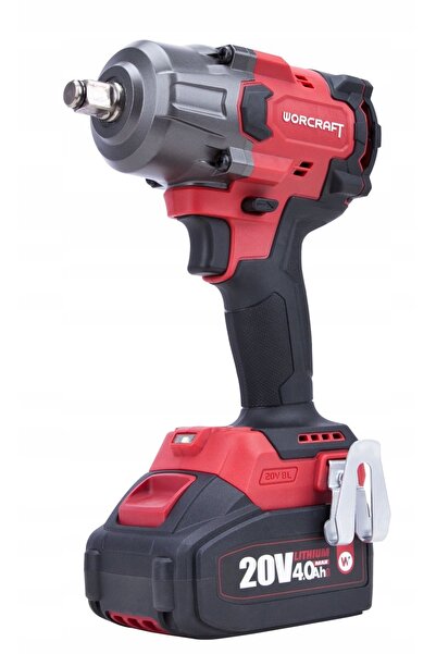 Worcraft Șurubelniță cu acumulator 850 Nm, 2 acumulatori 4,0 Ah, 1 încărcător...