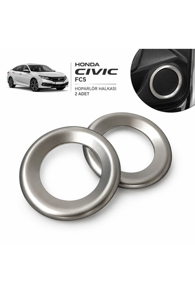 Honda Civic FC5 Uyumlu Hoparlör Halkası Seti - 2 Adet