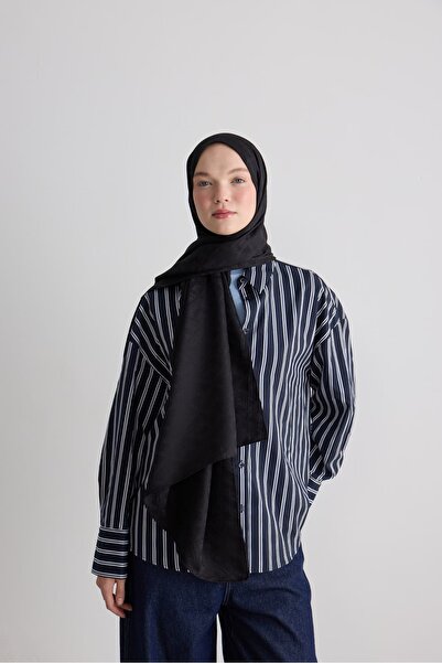 Modakaşmir Damask Pattern Silky Jacquard Shawl