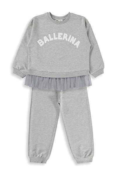 Civil Girls Civil Kız Çocuk Ballerina Baskılı Eşofman Takımı | 2 İp - 2 İp | ...