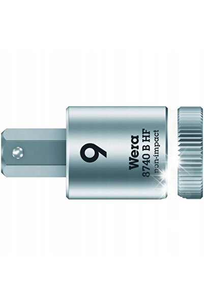 wera 9 capete hexagonale plus 3/8 inch Zyklop 8740 B HF 05003041001 cheie imbus