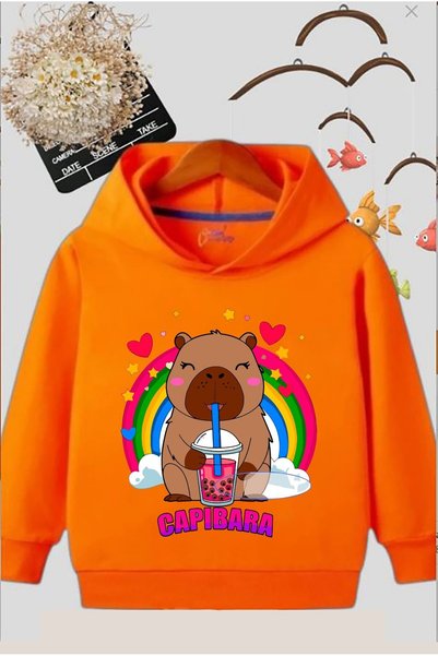 yombaa Printed Children's Hooded Sweatshirt