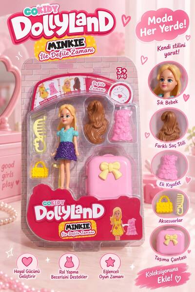 Gokidy Dollyland Mınkıe İle Defile Zamanı