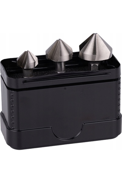 Alpen set, freză conică pentru lemn, diametre 12,4 / 16,5 / 20,5 mm TIMBER SINK
