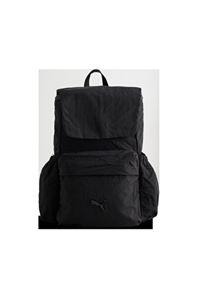 Puma ESSENTIALS HER S Hooded BP Siyah Kadın Sırt Çantası
