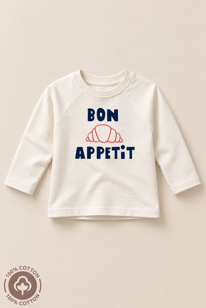 Miniel Unisex Printed 100% Cotton Oversize Long Sleeve Tshirt Baby-Child