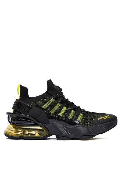 Plein Sport Adidași Bărbați Negru/Galben Fluo SAES USC0518 STE003N