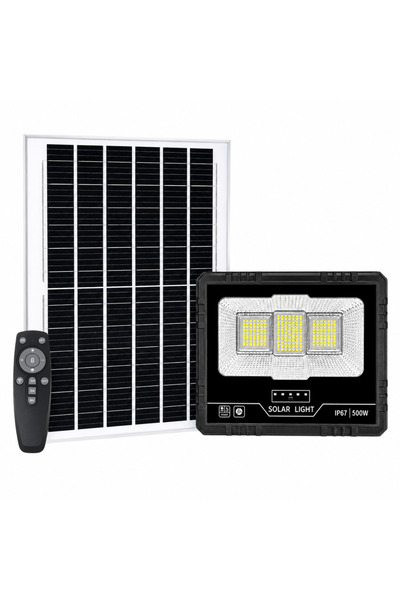 COBI SMART® Lampa solara de exterior LED cu suport model 500W, 20W, 6V, IP67,...