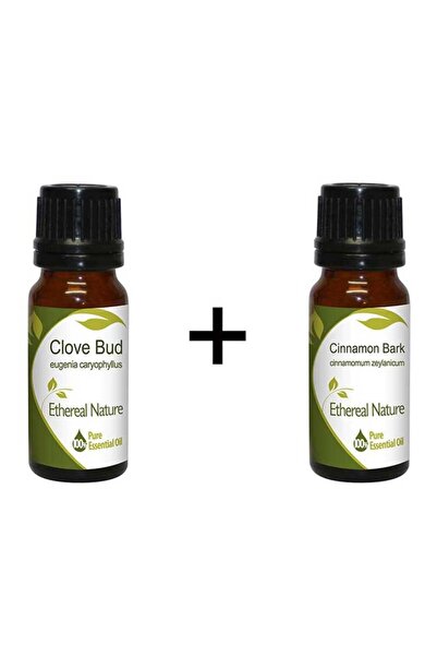 Nature Body Ανατολίτικο Σετ (Άνθος Γαρύφαλλου 10ml + Φλοιός Κανέλας 10ml) Φύσ...