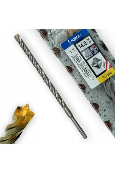 Alpen Burghiu pentru beton armat fi 14x260 mm SDS+ FORCE X 0083501400100
