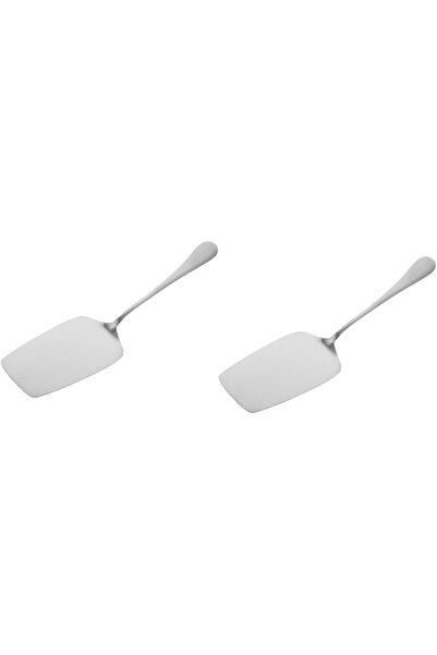 PRETYZOOM 2pcs Stainless Steel Cake Server Spatulas Extended Large And Cheese...