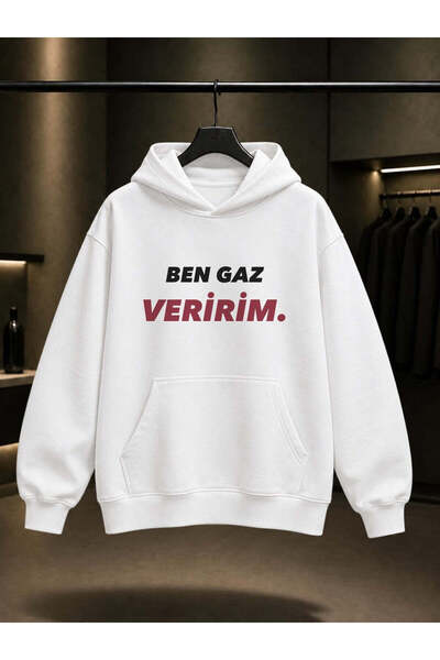 fame-stoned I Give Off Gas — Bff Double-Sided Printed Unisex 100% Cotton Hood...