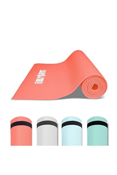 Gorilla Sports Saltea de yoga din PVC cu curea de transport, lățime 60 cm și ...