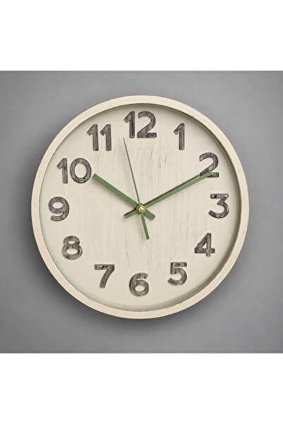 Magic Time Wall Clock With Embossed Numbers - Pervano