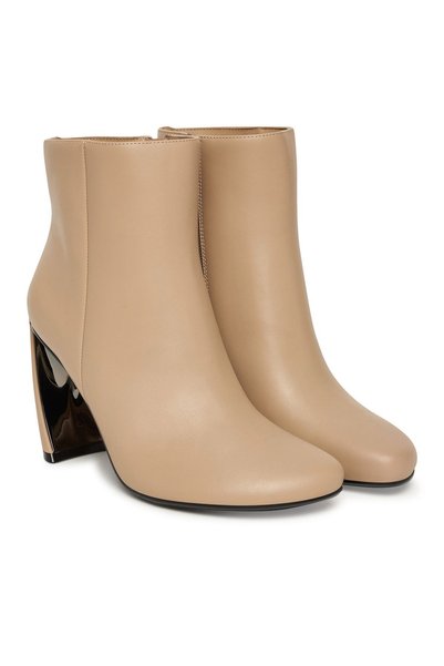 United Nude Botine de damă Timeless Taupe Zuma Bootie Hi 10952