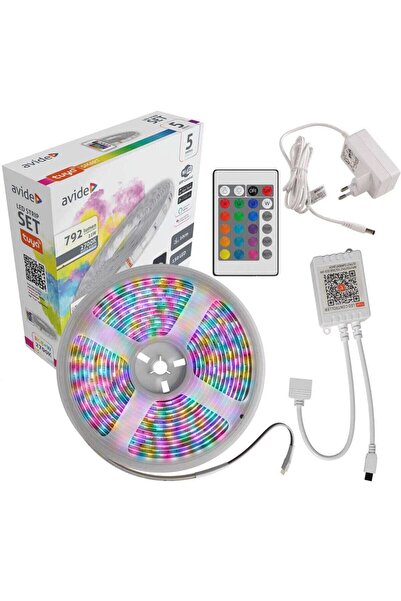 OEM Banda LED RGBW inteligenta pentru interior / exterior Avide, 12 V, 22 W, ...