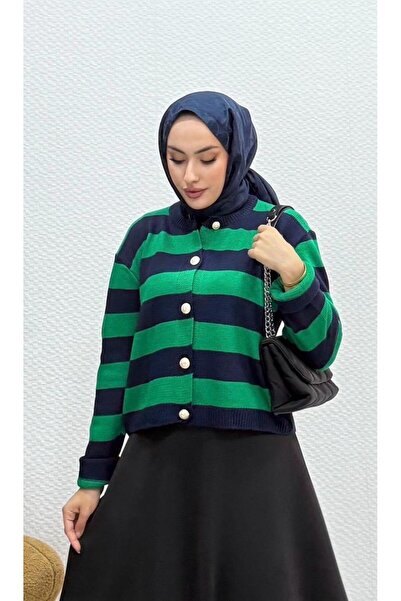 modasusev كارديغان مخطط محبوك
