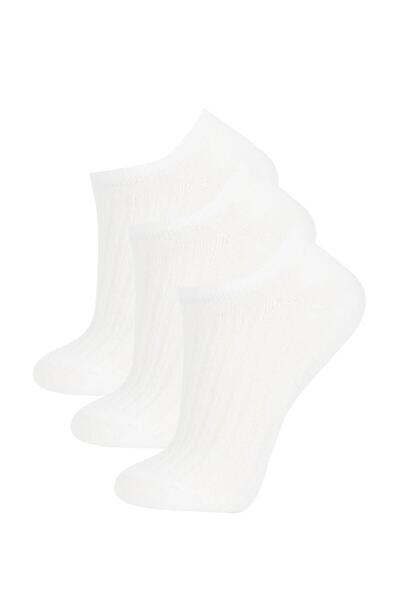 DeFacto 3-Pack Cotton Sneaker Socks (Ns)