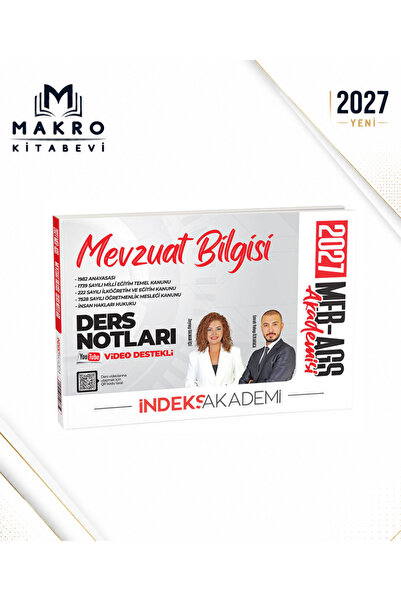 İndeks Akademi Yayıncılık İndeks Akademi 2027 YENİ SEZON AGS Akademisi Mevzua...