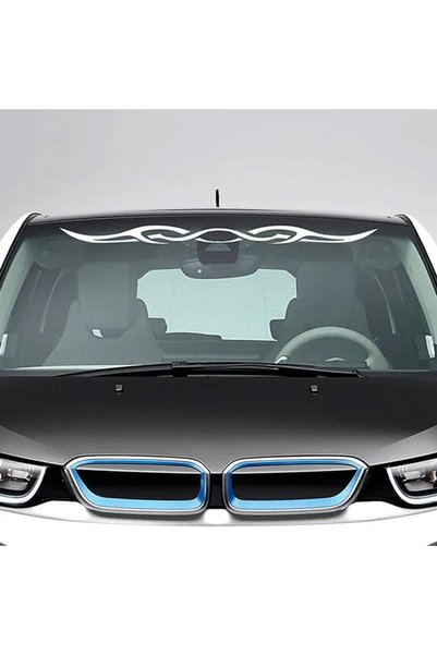 gollee pro Car Windshield Sticker 120cm X 10 cm White