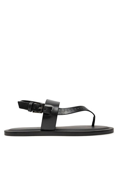 Max Mara Sandale Damă Nero 004/004 Thongstitch 24145210