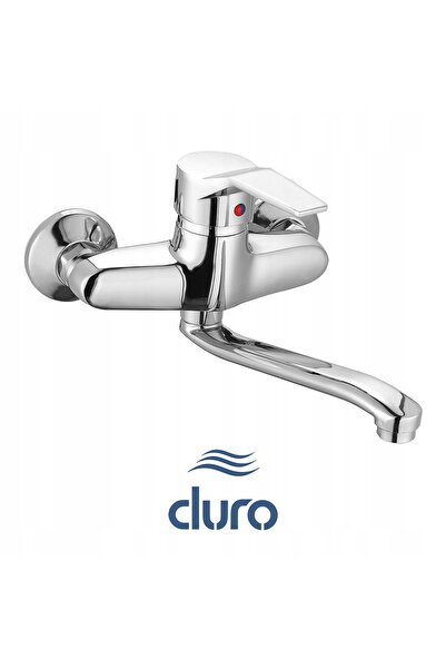 Duro Robinet sferic mural pentru lavoar DURO.AZUL 15CM