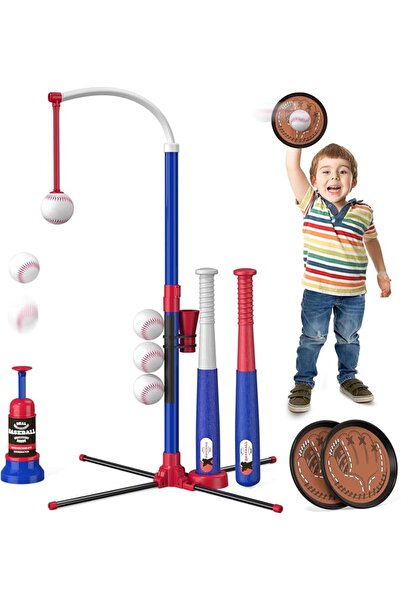 GENERAL T 4-in-1 Ball Set for Kids 3-5 Years Old with Toss and Catch Ball Set...