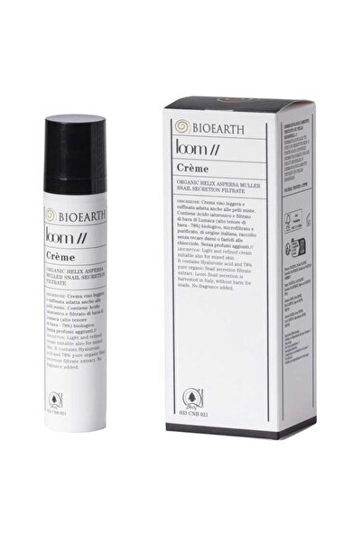 Bioearth Κρέμα αναγέννησης με 79% Υγρό Σαλιγκαριού 50ml Loom