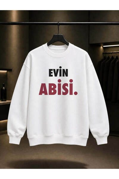 fame-stoned Evin Abisi Written Printed Unisex 100% Cotton Sweatshirt
