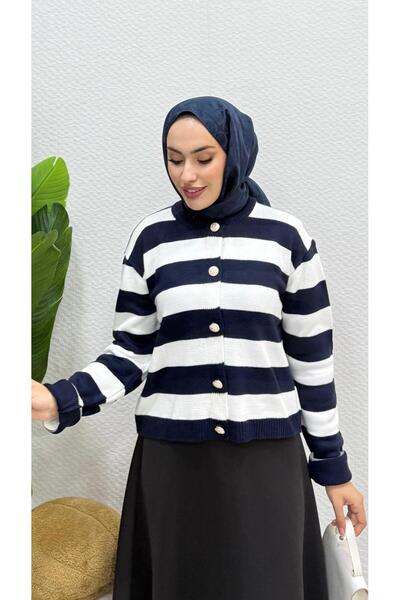 modasusev كارديغان مخطط محبوك