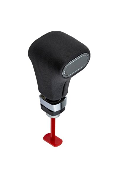 DELUXETUNING Nuca schimbator auto imitatie de piele neagra, VW Golf 5 6, Jett...
