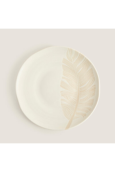 Chakra Terra Pasta Tabağı 23 Cm Natural