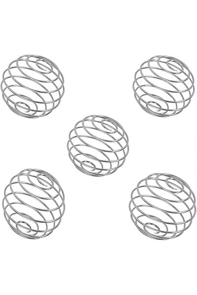 X SPRING Shaker Balls, 5 Pcs 2 Inch Stainless Steel Mixing Balls, Leakproof S...