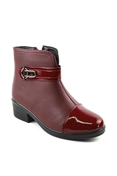 mm Ghete imblanite de dama , cu catarama decorativa F1-RED