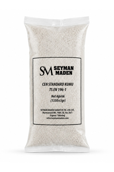 Cen Standart Kumu Ts En 196-1 Norm Kumu / 1350 Gram Tek Torba