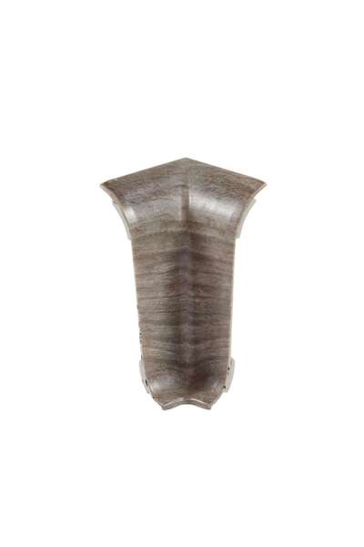 OEM Colt interior pentru plinta Vilo Flex 553, stejar argintiu, 55 x 22 mm, 2...