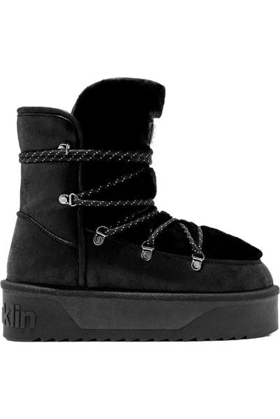 D.Franklin μαύρο snow Boot 371008