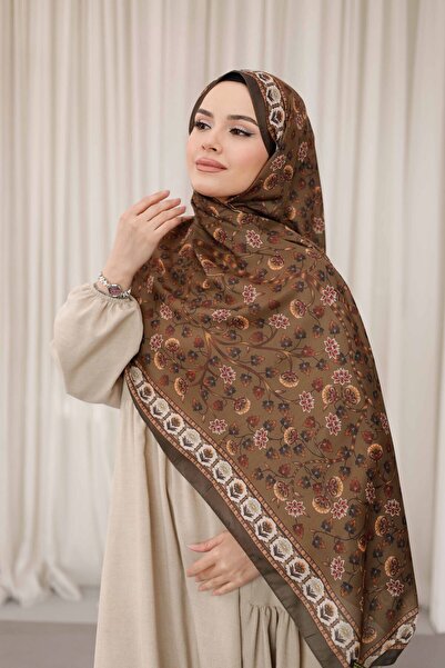 Alya Desen Soft Şal – Kahve
