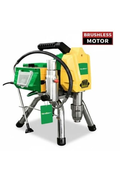NEWBEAT Airless Paint Sprayer 2200W Brushless Motor | Model NBT-AS-6900T Flow...