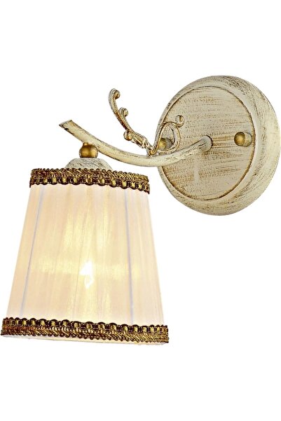 Klausen Aplică de perete Imola AP1 KL6163, 1xE14, bronz antic + fildeș, metal...