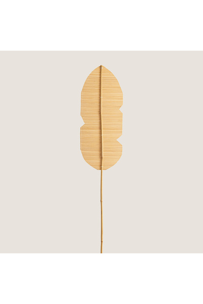 Chakra Bambo Yaprak Dekor Natural