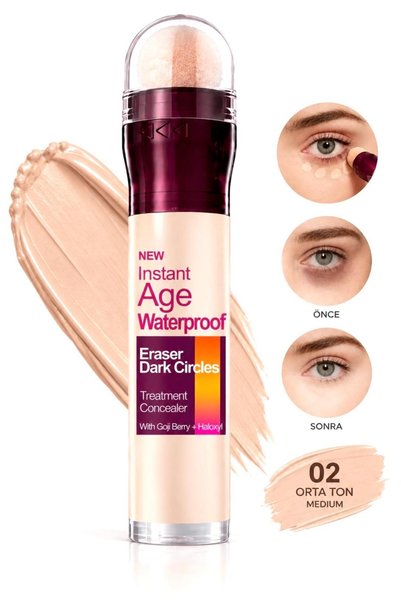 Forface Instant Age Waterproof Sünger Uçlu Göz Altı Kapatıcısı Concealer