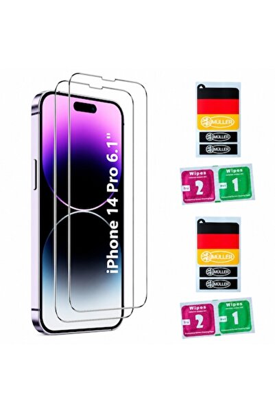 Müller Set de 2 Müller ®   Folii de sticlă transparente 9H pentru Apple iPhon...