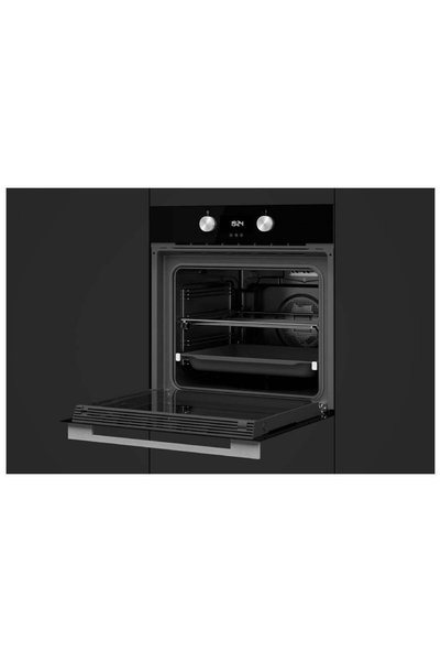 Teka Multifunction Oven with 6 cooking functions and HydroClean Pro Black