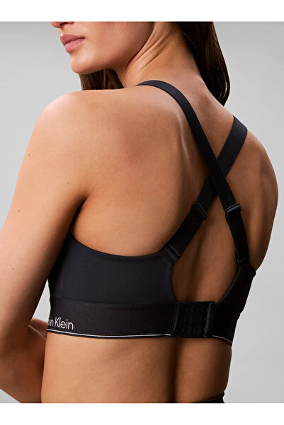 Calvin Klein MODERN SPORT HIGH SU, CCI Siyah Kadın Sporcu Sütyeni